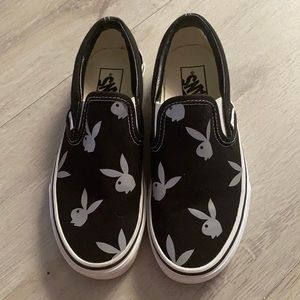 Custom VANS reflective playboy size 6